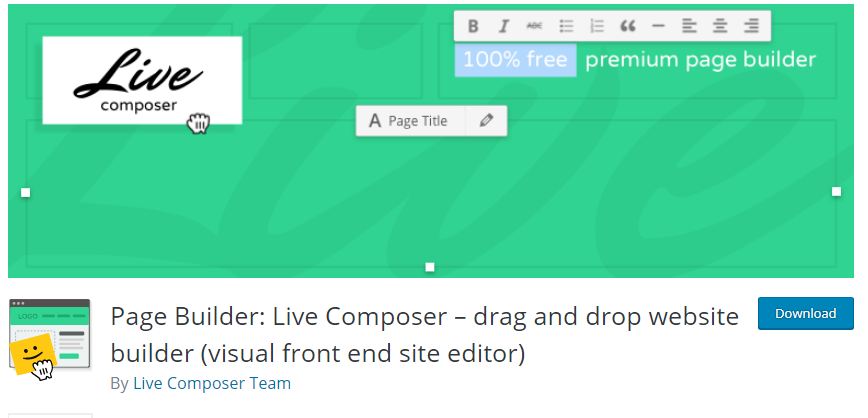 Page Builder: Live Composer