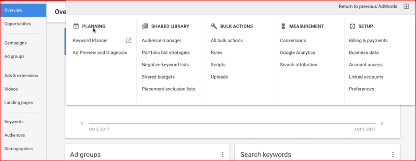 Keyword Planner