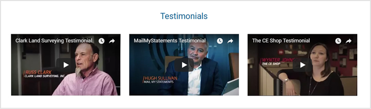 Client Testimonials