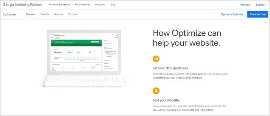 Google Optimize