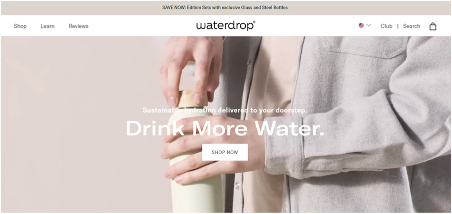 Waterdrop an e-commerce company