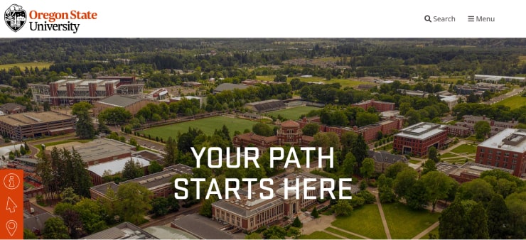 Oregon State University Website Design