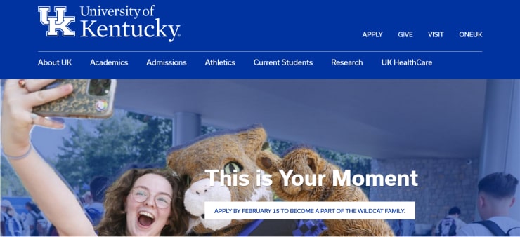 University Of Kentucky Website Design