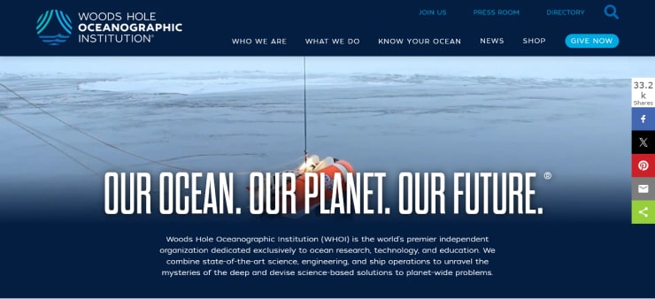 Woods Hole Oceanographic Institution Design