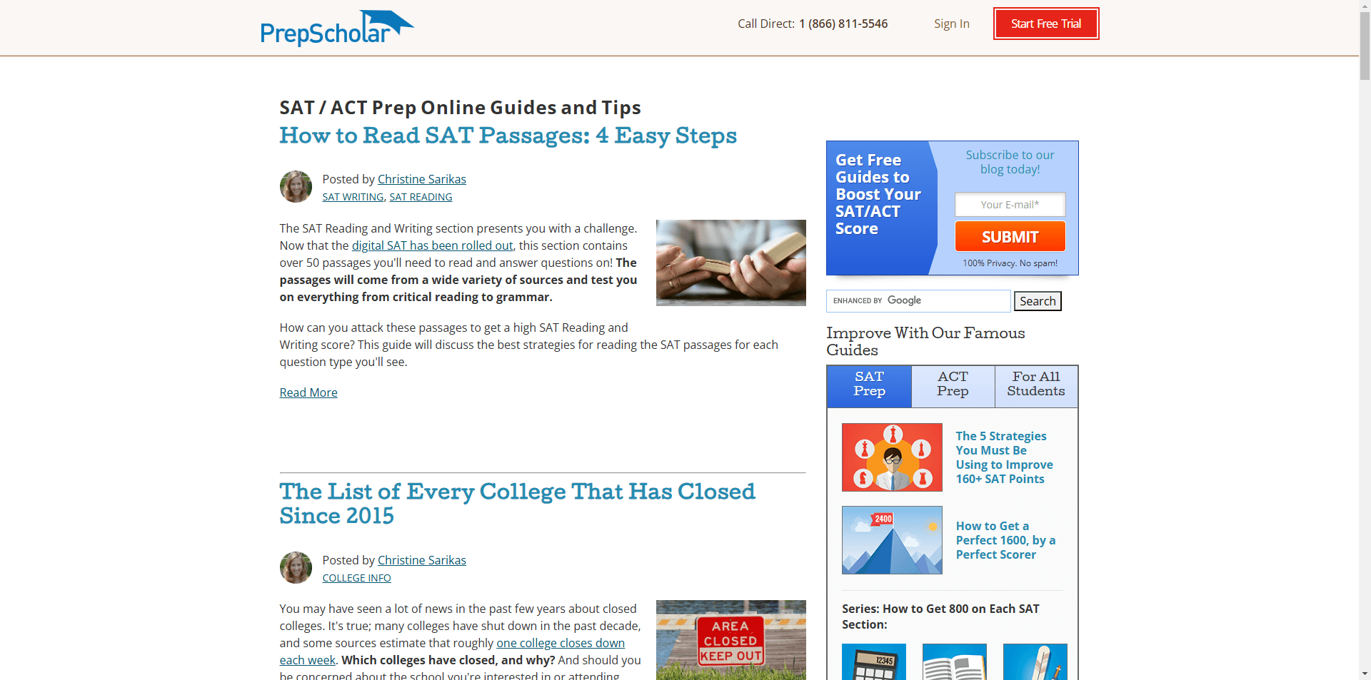 prepscholar