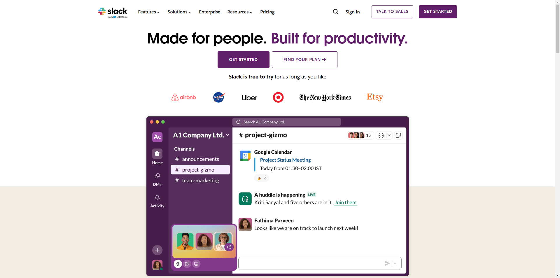 slack