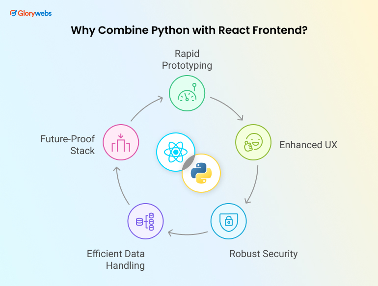 Why Combine Python with React Frontend