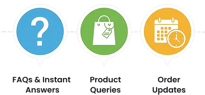 Instant FAQ & Order Support