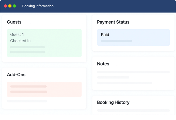 Manage Every Booking