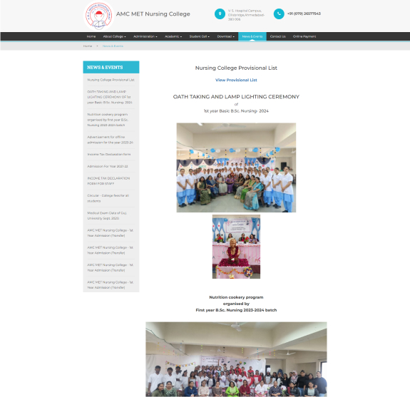 A.M.C Medical Education Trust Services Desktop