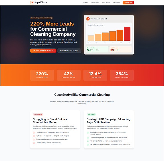 RapidClean Home Desktop
