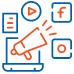 Social Media Profiles Improvement Icon